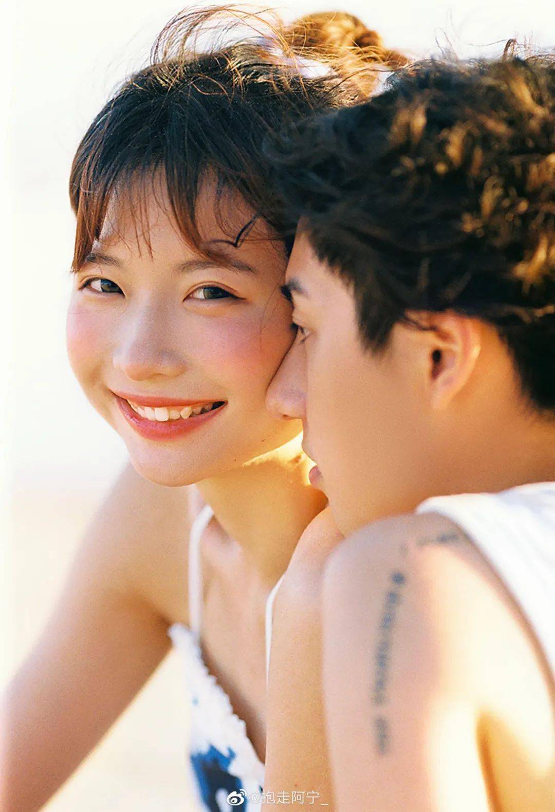 日系情侣照就是要这样快快乐乐地拍啊