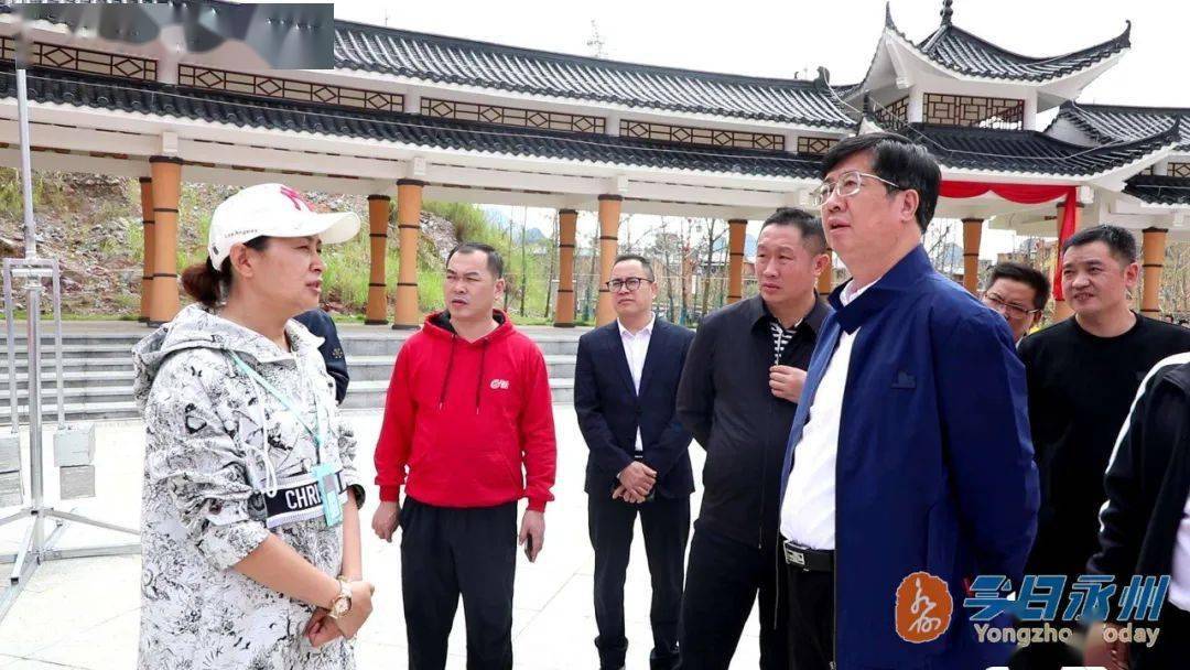 【资讯】罗建华看望慰问《不负人民》剧组|江华两景区游客近9万人次