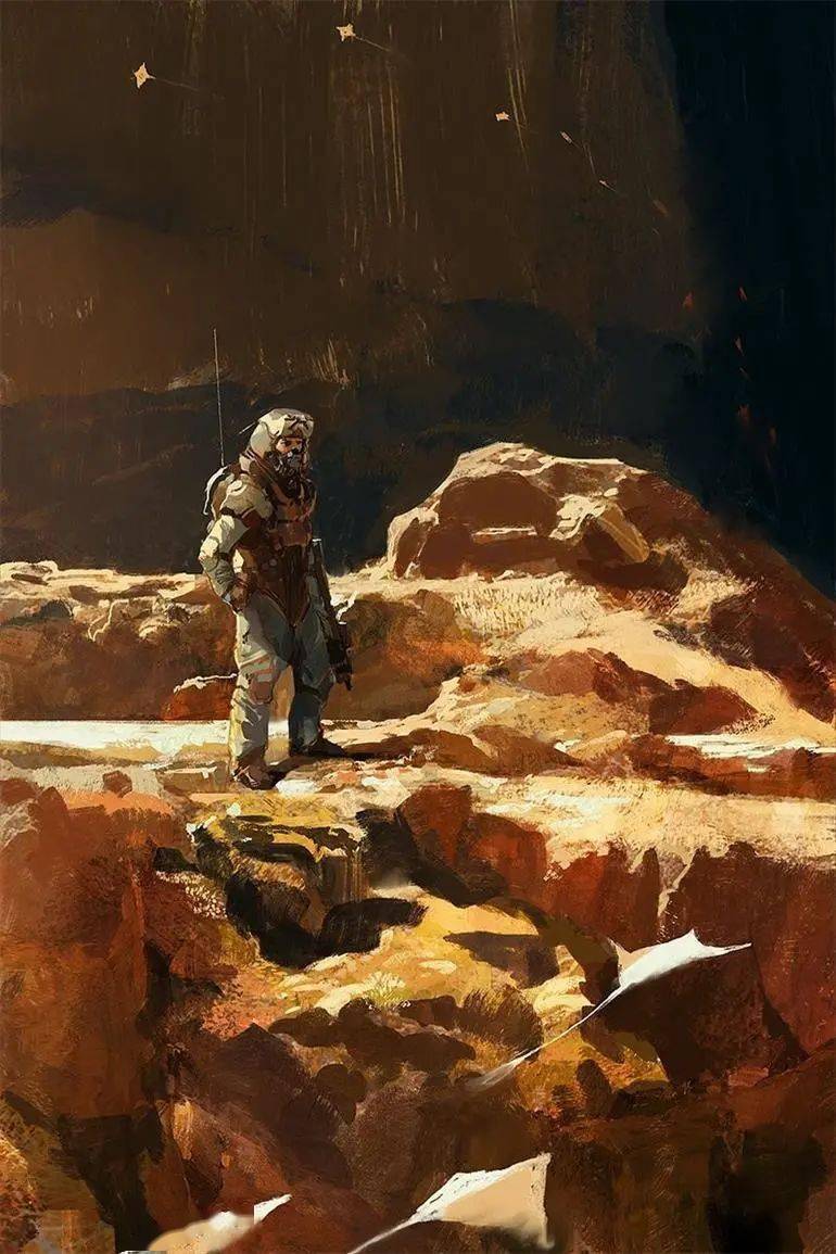 专注于场景原画的大佬色彩概括准确得令人惊叹韩裔概念艺术家johnpark