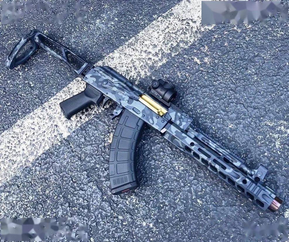 大热武器使用slr公司配件拼装的ak美图欣赏