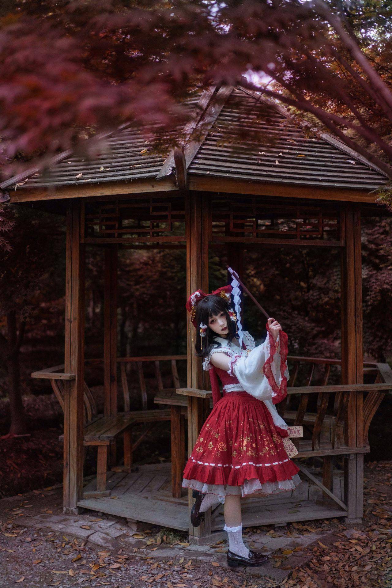 东方project博丽灵梦cosplay_手机搜狐网