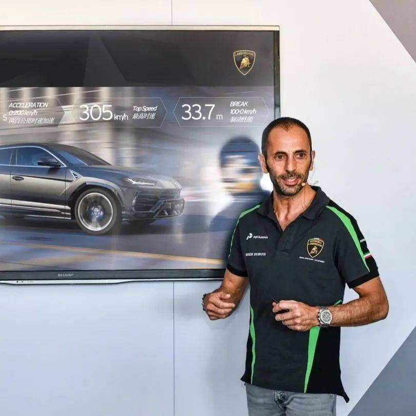 francesco scardaoni先生是兰博基尼的最佳代言人,他谈及品牌时的激情