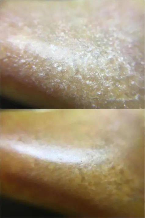 此外,很多新玉友都听说过和田玉的"絮状结构",他们按照絮状结构—棉絮