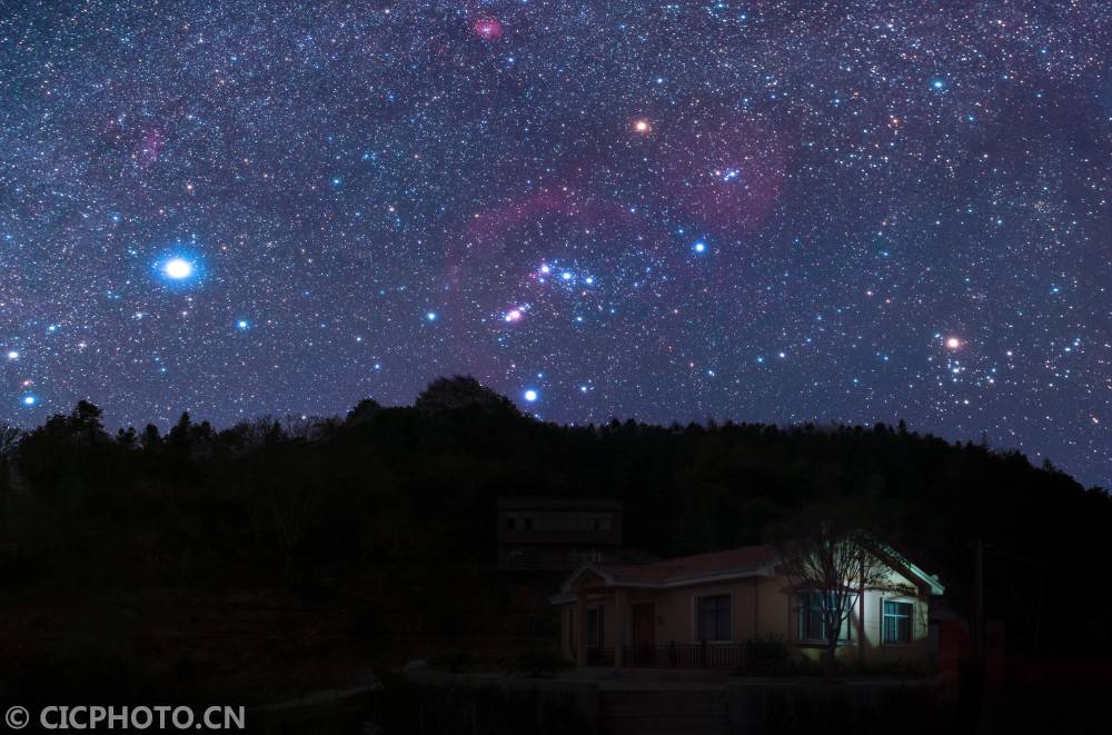 江西葛源:暗夜星空美_葛源镇