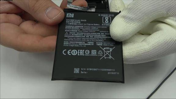 小米mix2s电池更换演示教程