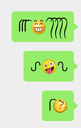 辫子emoji图片