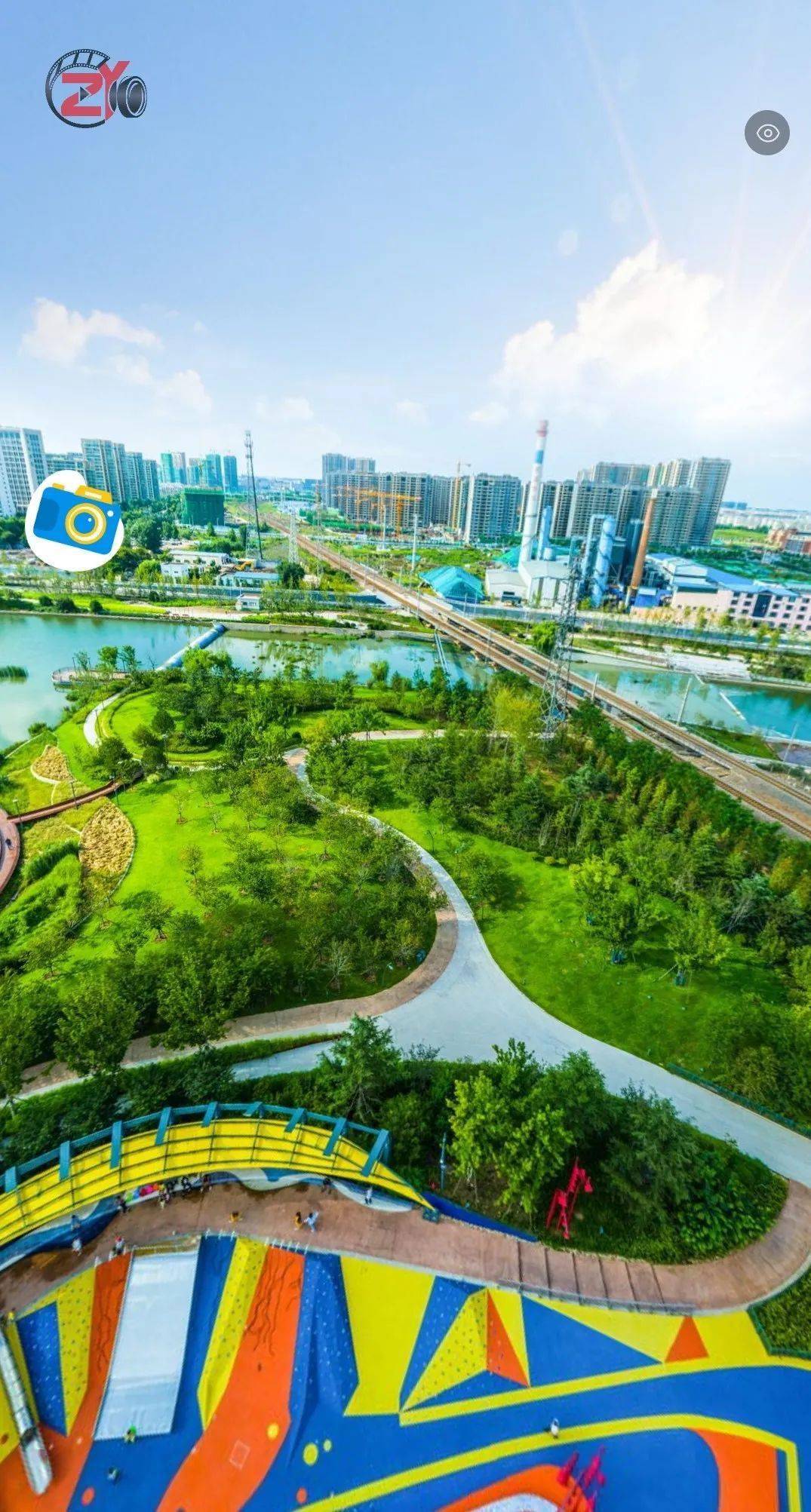 网红打卡地!三里河儿童公园缤纷出场