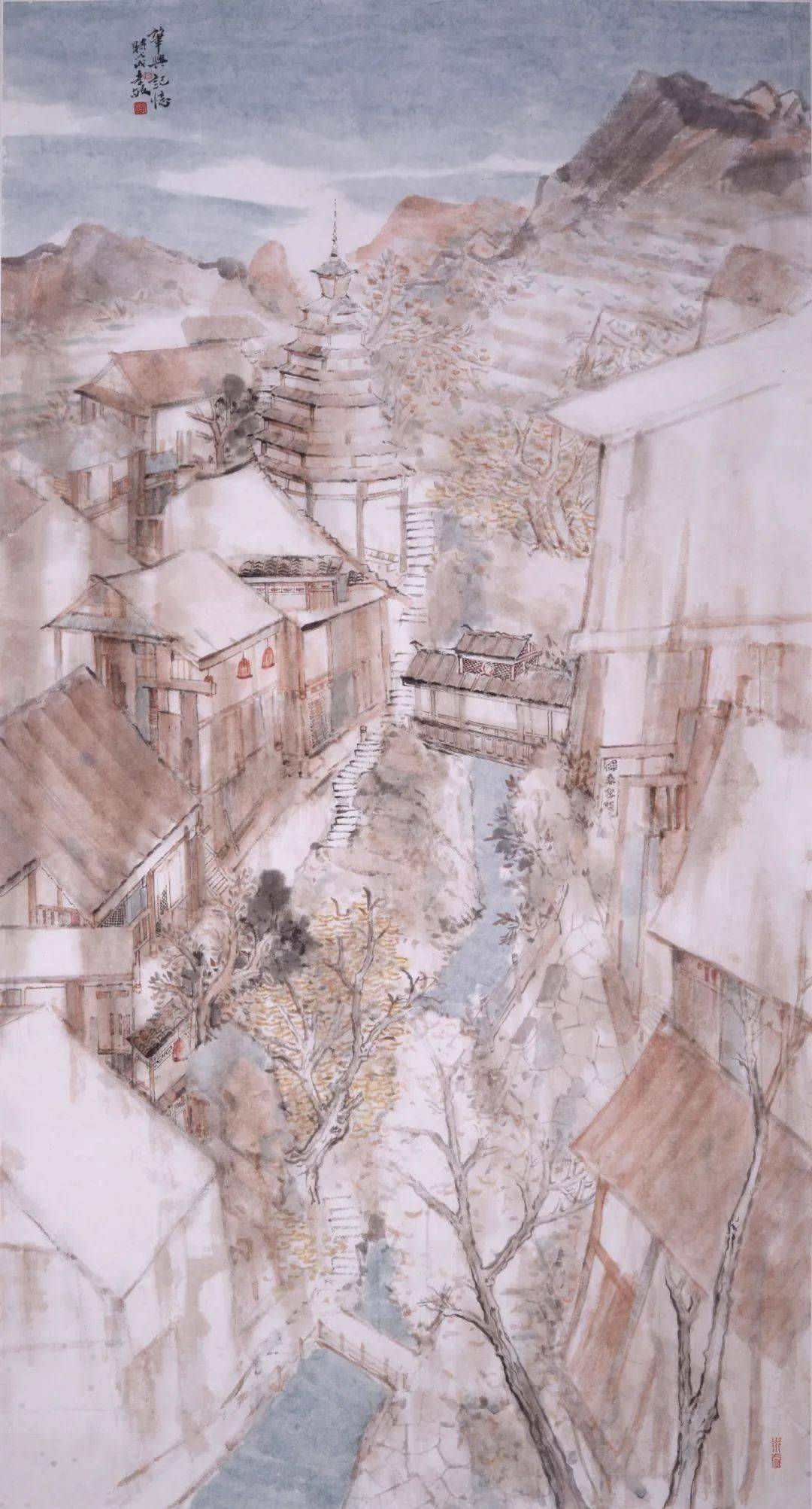 展讯 ▎籍籁闻钺——段孝敏山水画作品展即将在潍坊展出