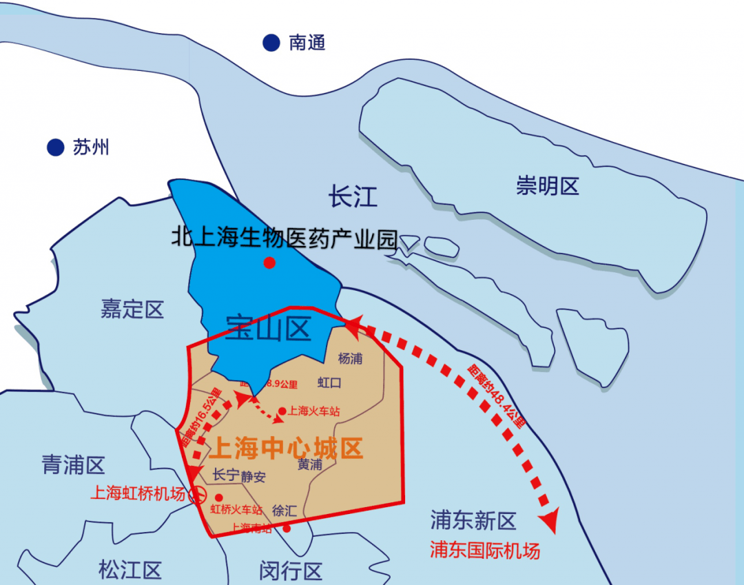 上海宝山区范围地图图片
