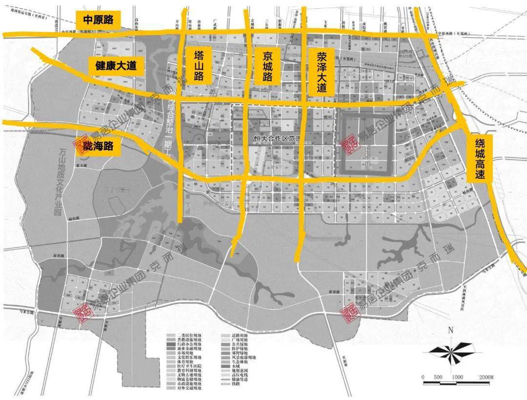 岳阳融创健康城规划图图片