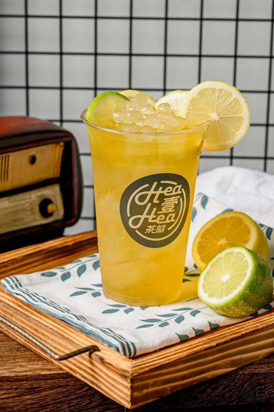 28秒20元饮品1杯叹杯柠檬茶拍个靓照今天也是美好小生活