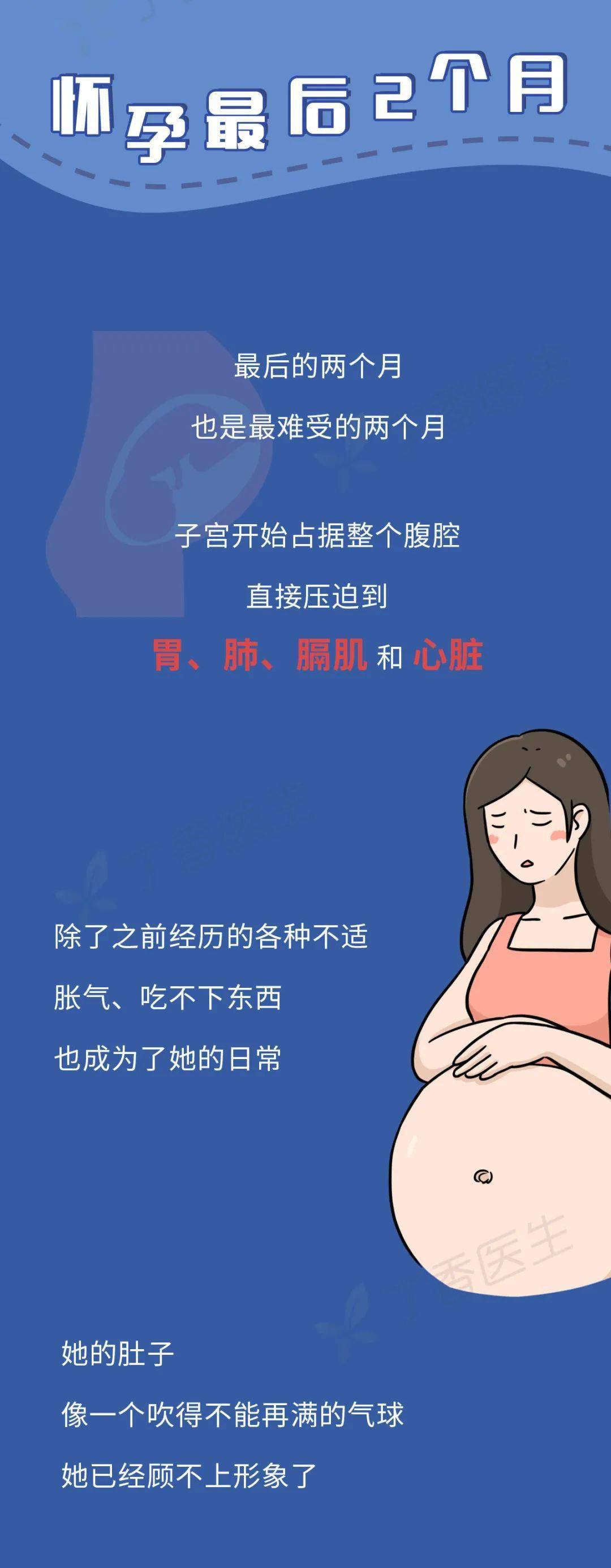 【科普】一张图看懂怀孕身体全变化，当妈没你想的那么容易_子宫