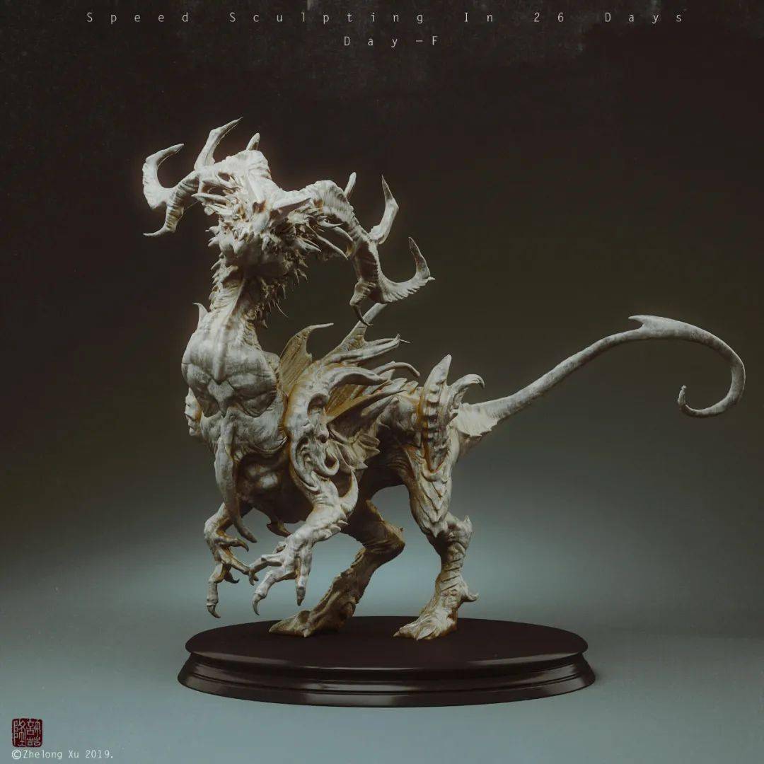 民间艺人光叔——许喆隆_ZBrush
