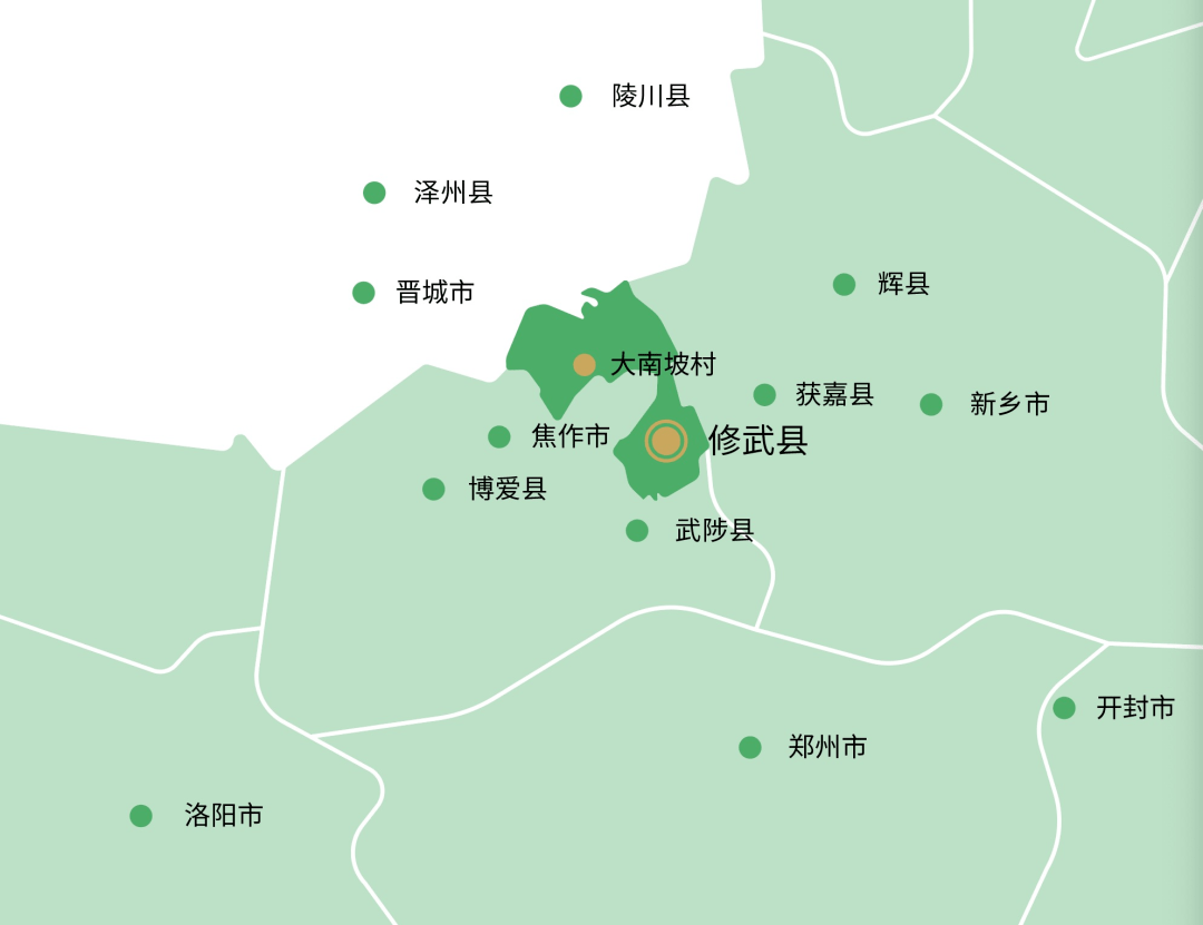 修武行政村地图图片