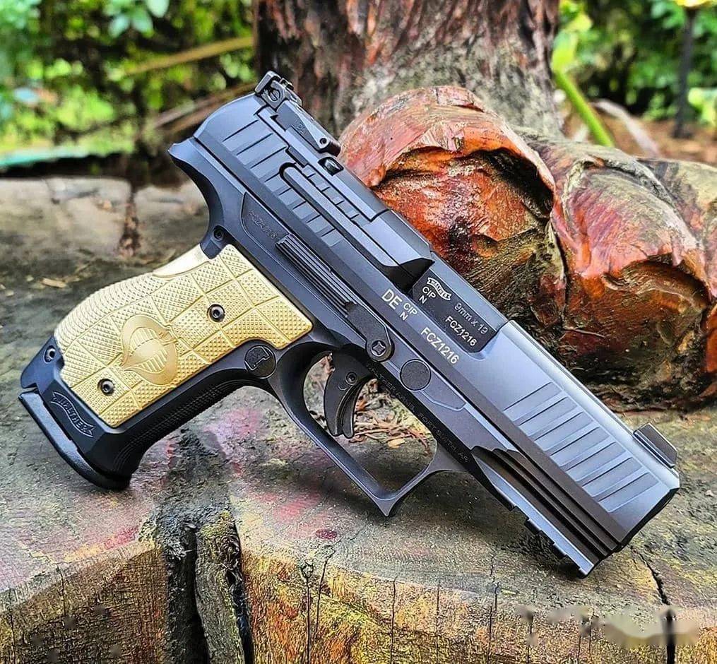 紧致贴合防滑减震手枪定制款握把片美图欣赏