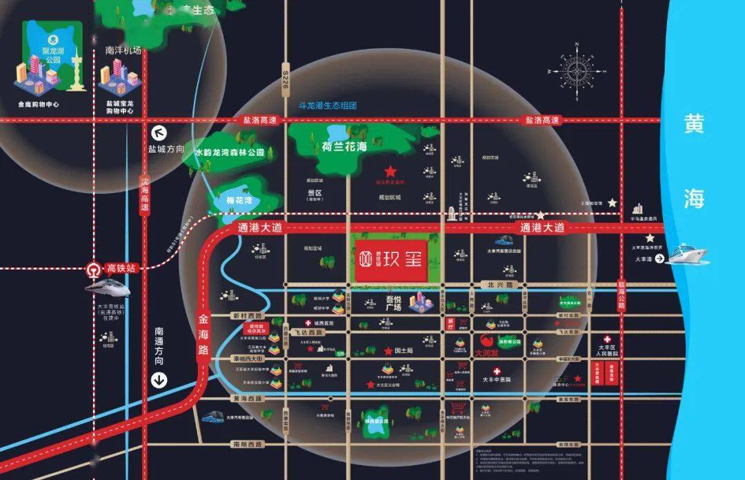 90米玖玺城市展厅地址:金丰北大街与飞达路交汇处向北200米)展厅电话