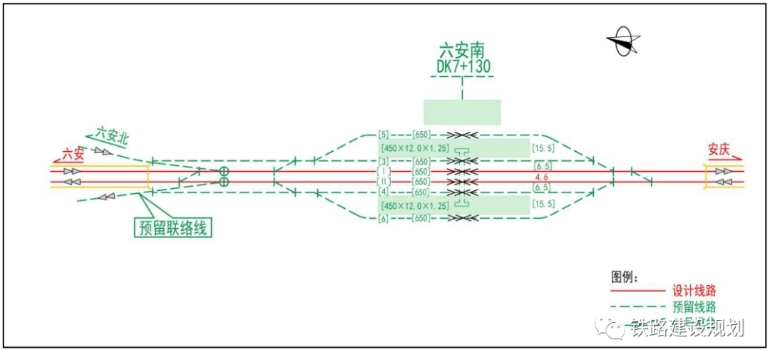 铁路等级:高速铁路;正线数目:双线;设计速度:250km/h.