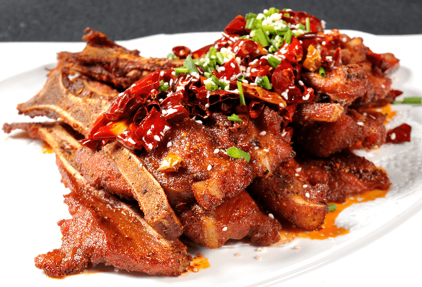 金牌扇子骨米粉肉喷香软糯不油腻,糯而清香,酥而爽口,香味浓郁,好吃到