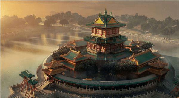 圆明园之方壶胜境圆明园之文源阁室圆明园之谐奇趣圆明园之12兽首喷