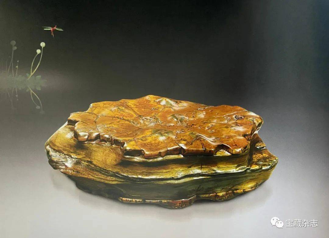 创作鉴评大化石荷叶