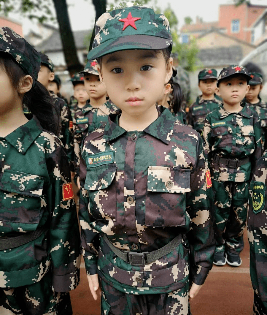 神氣小小兵圓你童軍夢浦陽幼兒園軍訓系列活動