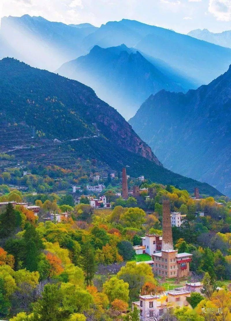 四川西部的绝美秋色等着你去打卡