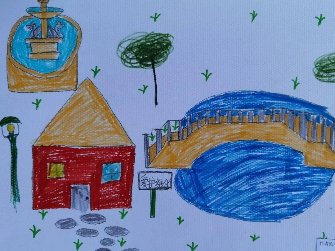 新时代文明实践童心绘制我心中的美好家园