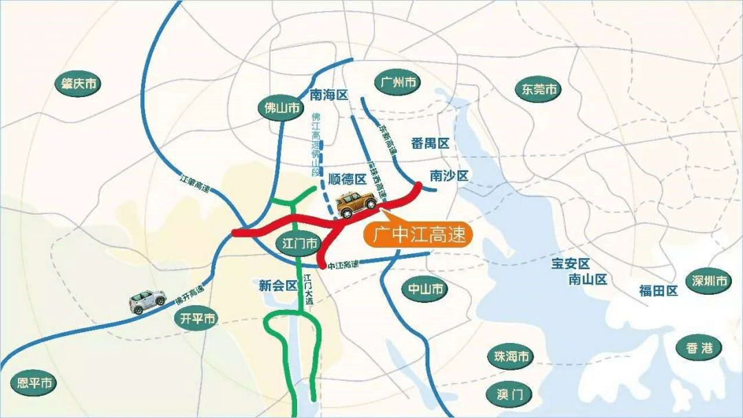 又一跨江通道筹建连接广中江高速江门人出行将更方便
