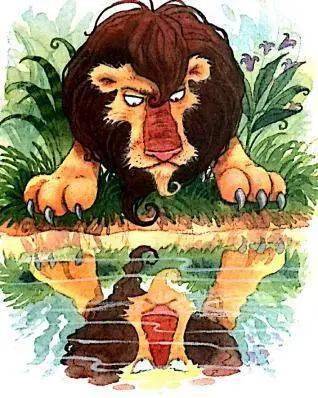 外语特色小喇叭cleverrabbitandthelion聪明兔和狮子