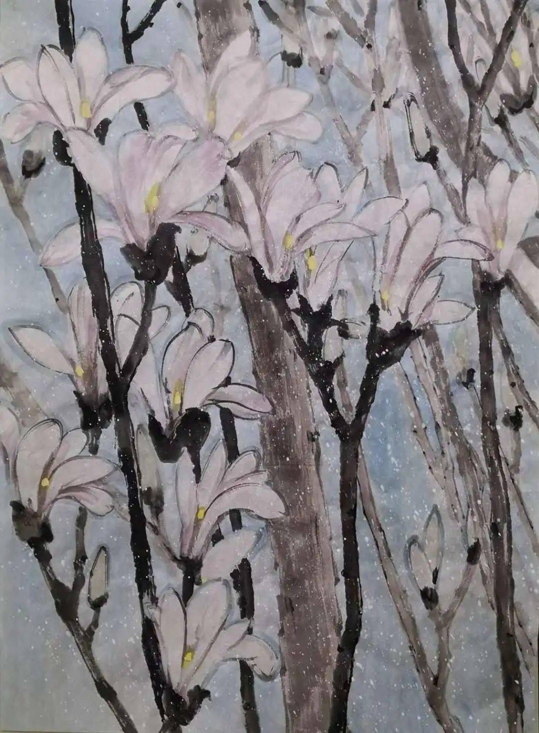 葛军玉兰中国画写意作品选辑