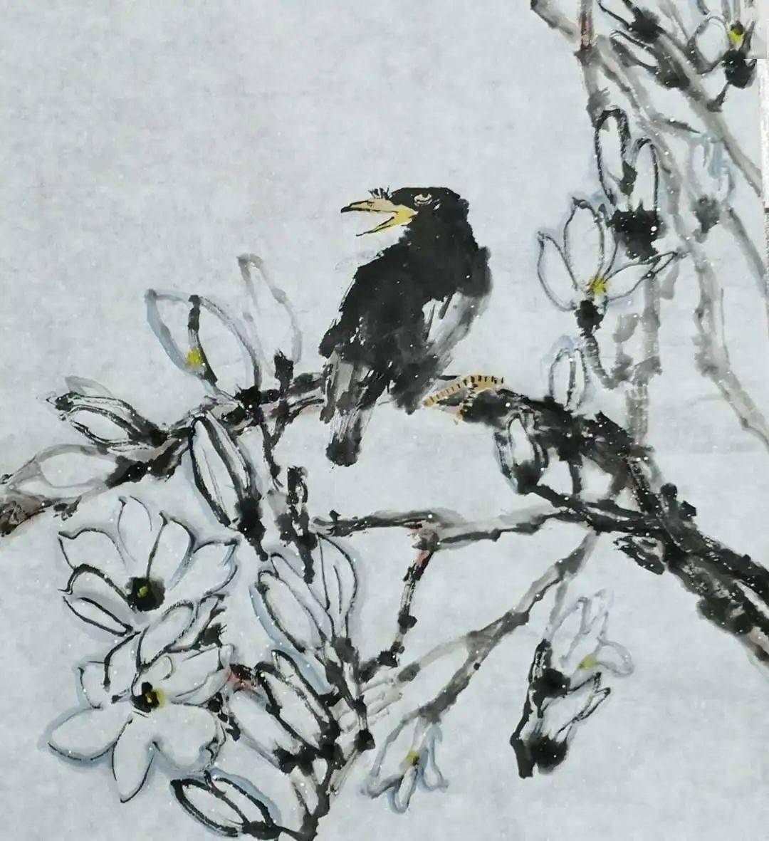 葛军玉兰中国画写意作品选辑