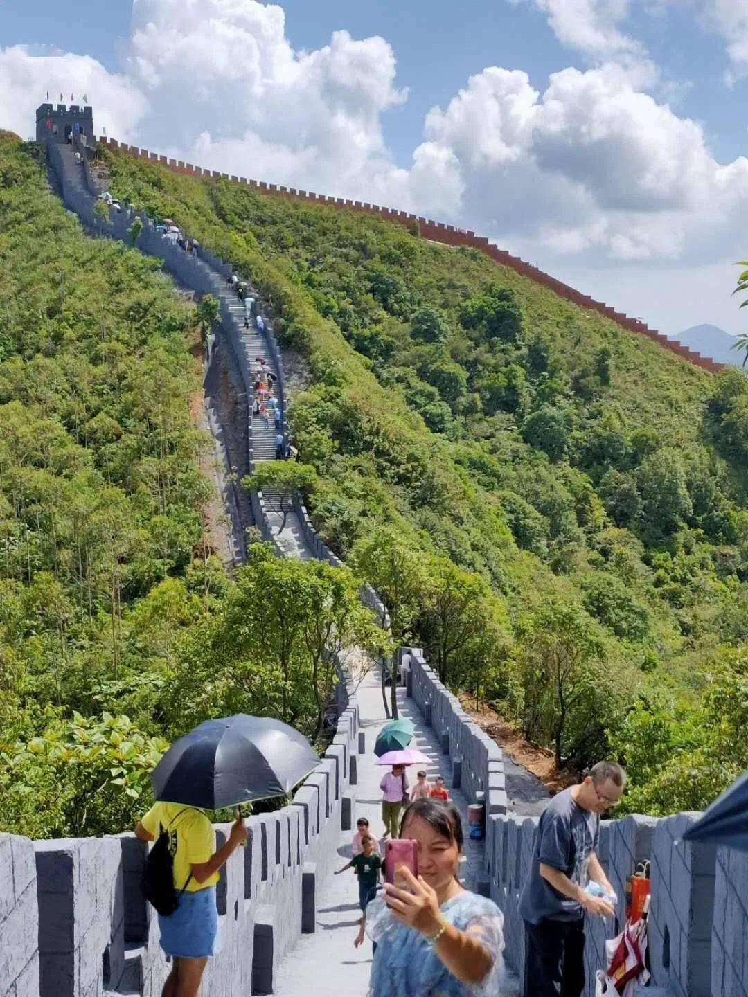 陆川长城景区图片