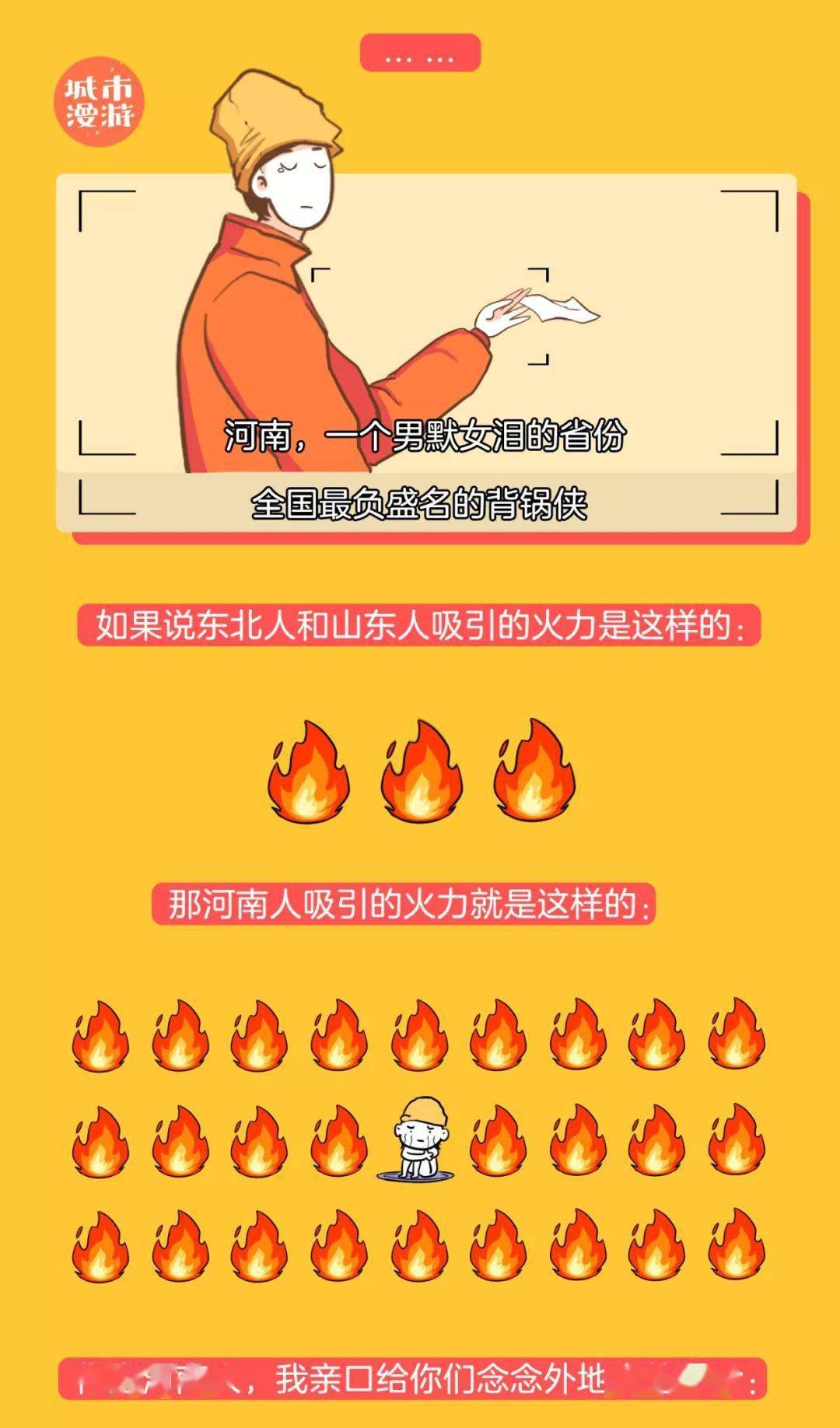 以及这些年的辛酸泪,来,我们就让河南人自己来说说其他省份全都得往后