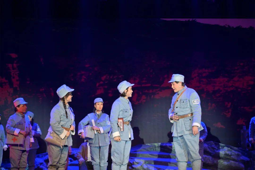 红色晋剧战地黄花在祁县巡演