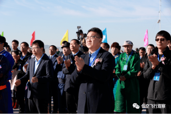 阿鲁科尔沁机场通航仪式