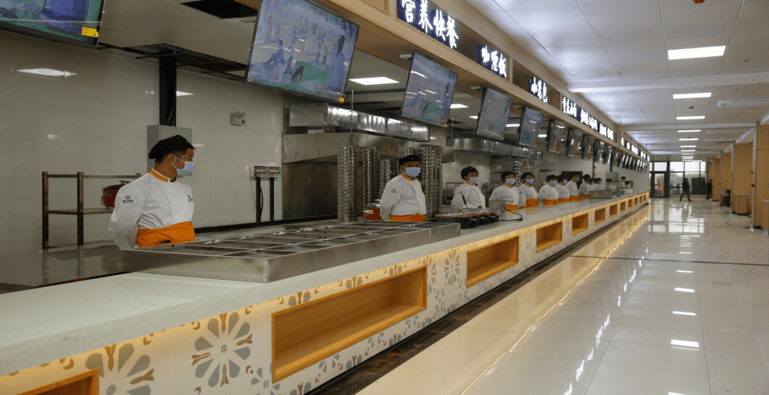 这一刻我酸了~咸职新公寓楼食堂大揭秘!