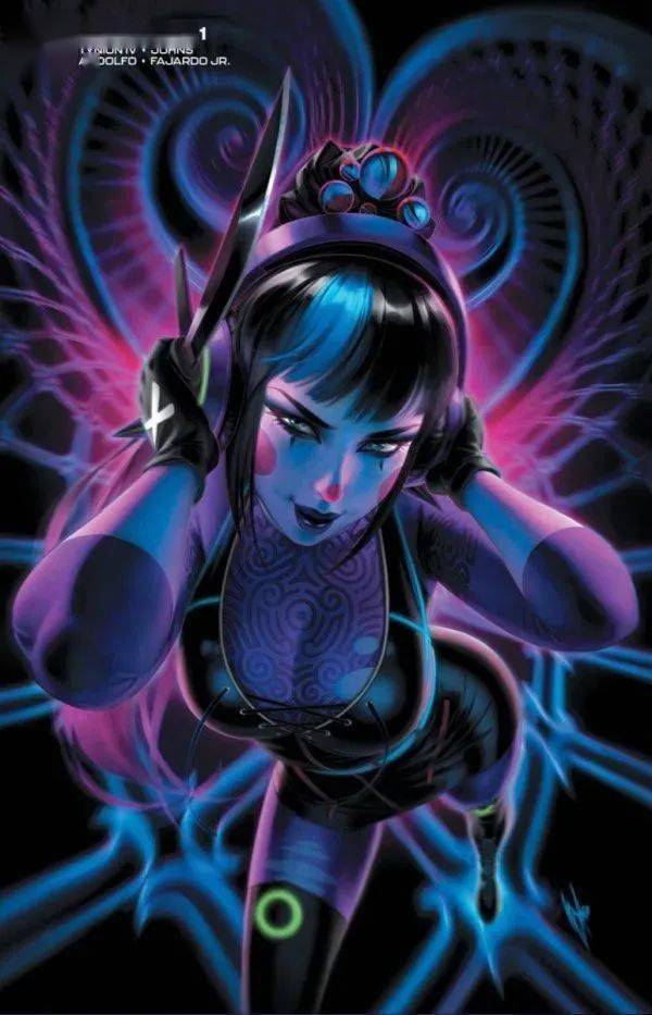 美漫美图赏五十度黑同样的色调下肃穆的蝙蝠侠欢脱的死亡女神