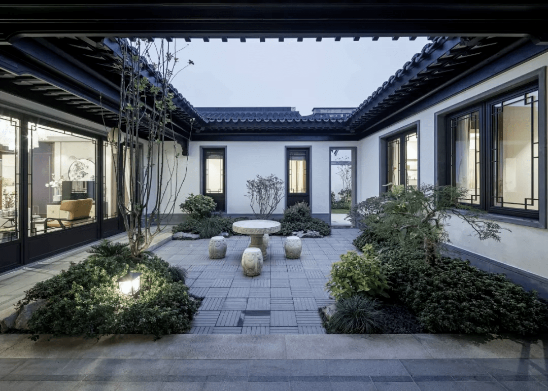 砚外之艺6个新中式建筑中国传统居住理念的现代表达
