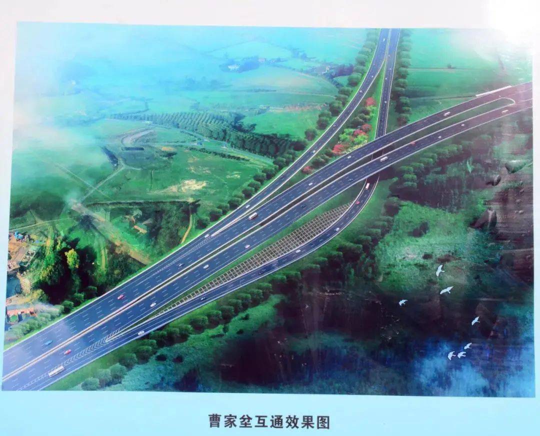 目前,张家冲隧道左右线4个洞口均已开始施工,曹家坌互通主线桥累计