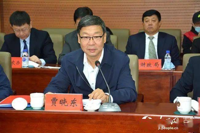 长春市副市长贾晓东致辞.王海跃 摄