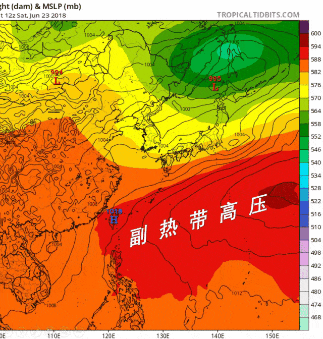 气象科普副热带高压