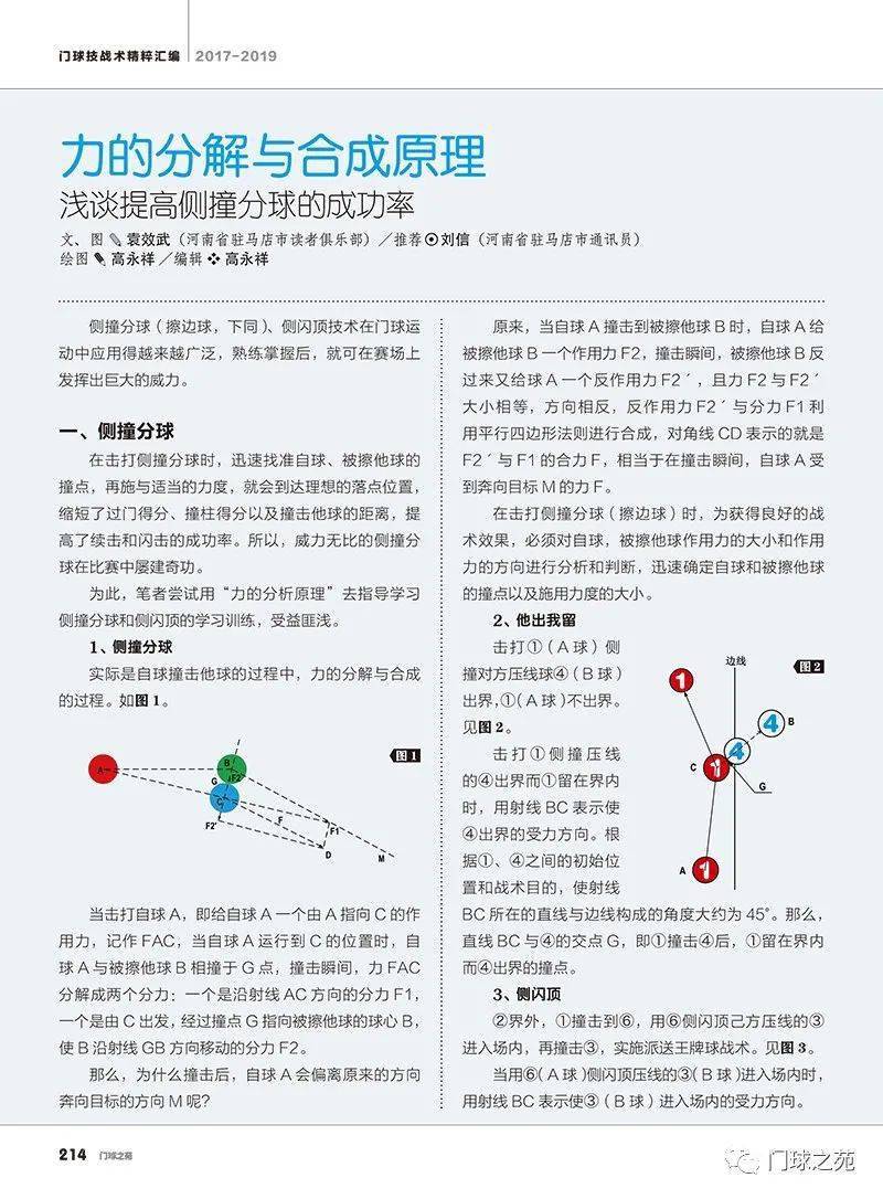 图说门球技战术图片