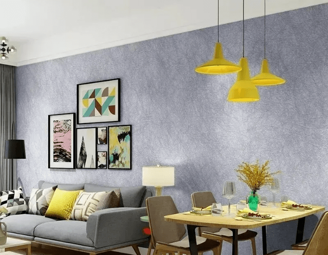 顶上贴墙布,效果看得见!