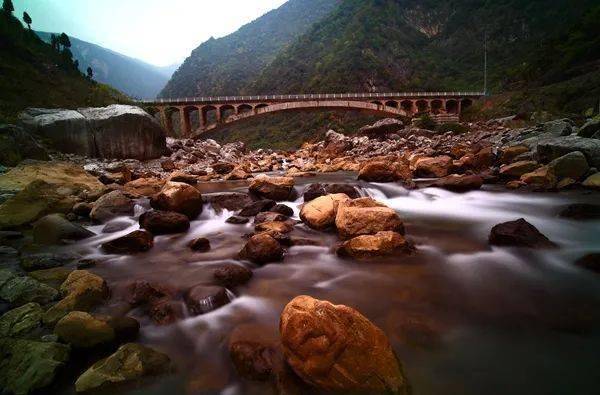 丰都龙河八景参选景点之印象三建