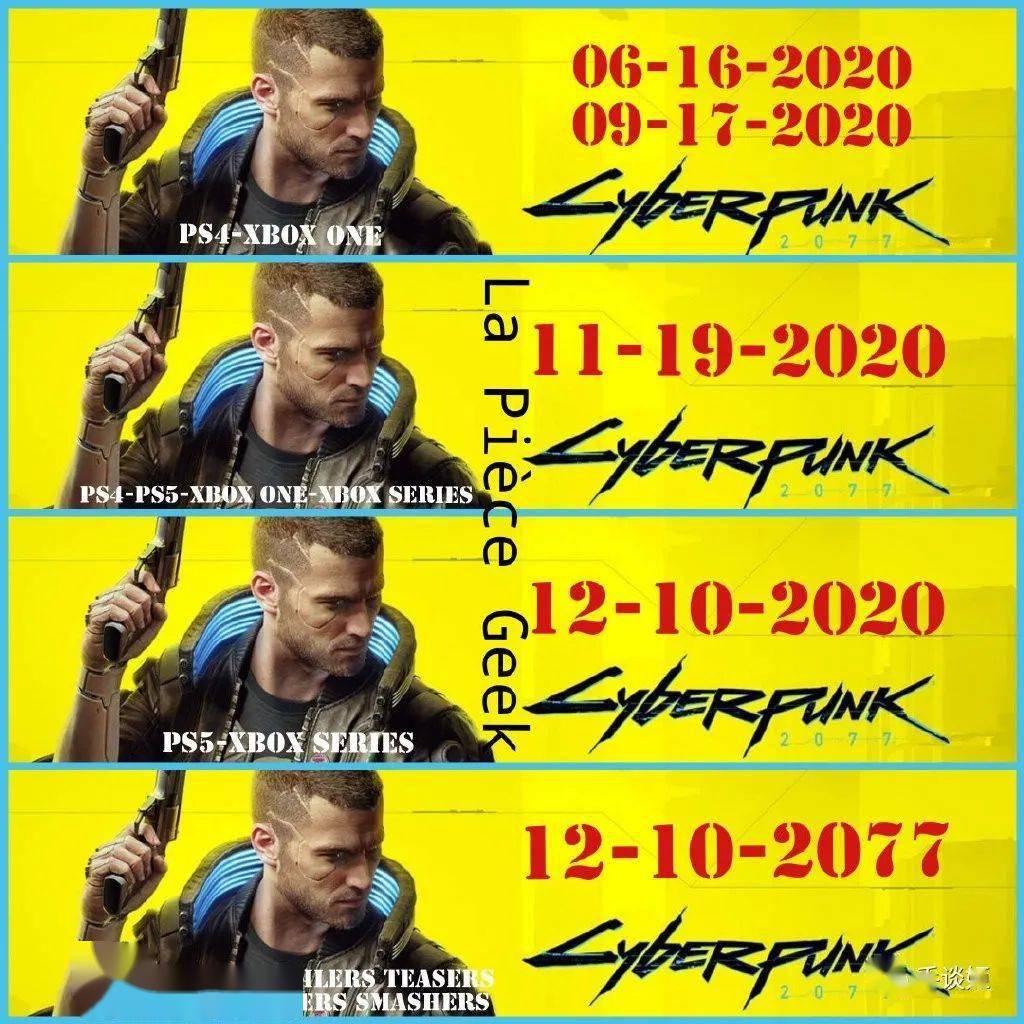 第三次跳票的赛博朋克2077让整个游戏圈都变黄了