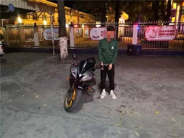 大快人心潮南这两个飙车后生仔抓了