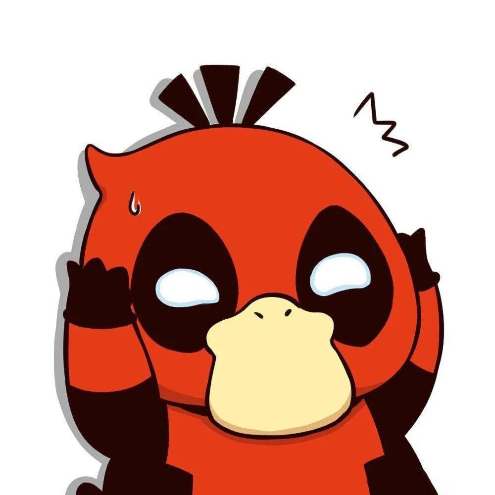 手机壁纸头像宝可梦可达鸭