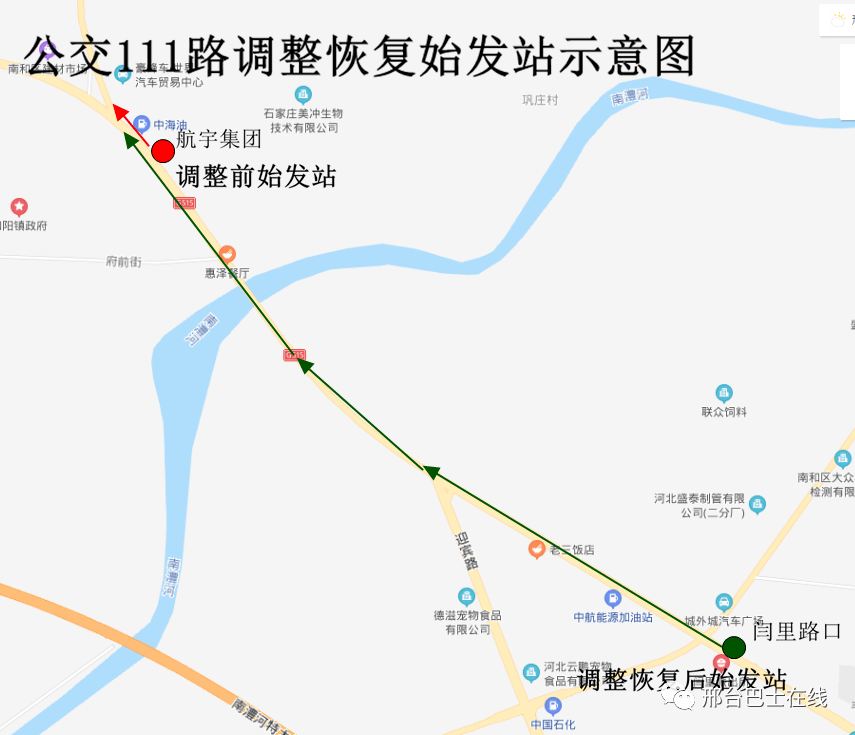 邢台601路线路图图片