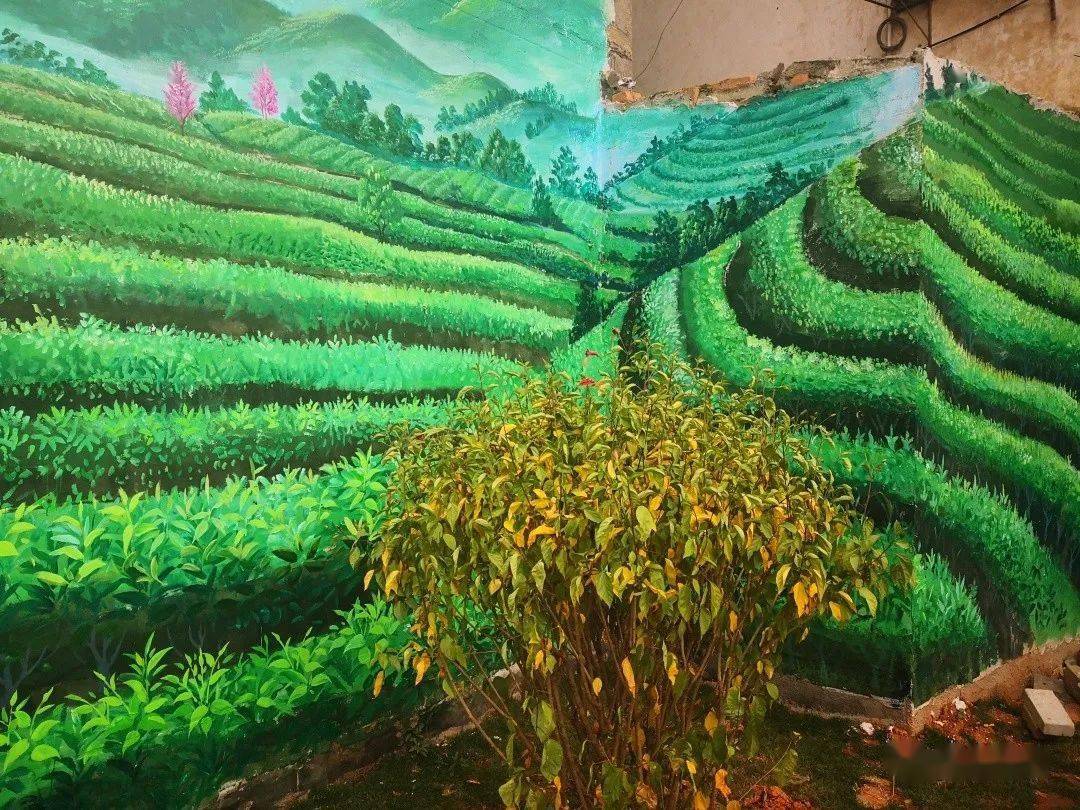 一起来打卡苏醒在墙上的勐海茶61勐海味点亮文艺颜值