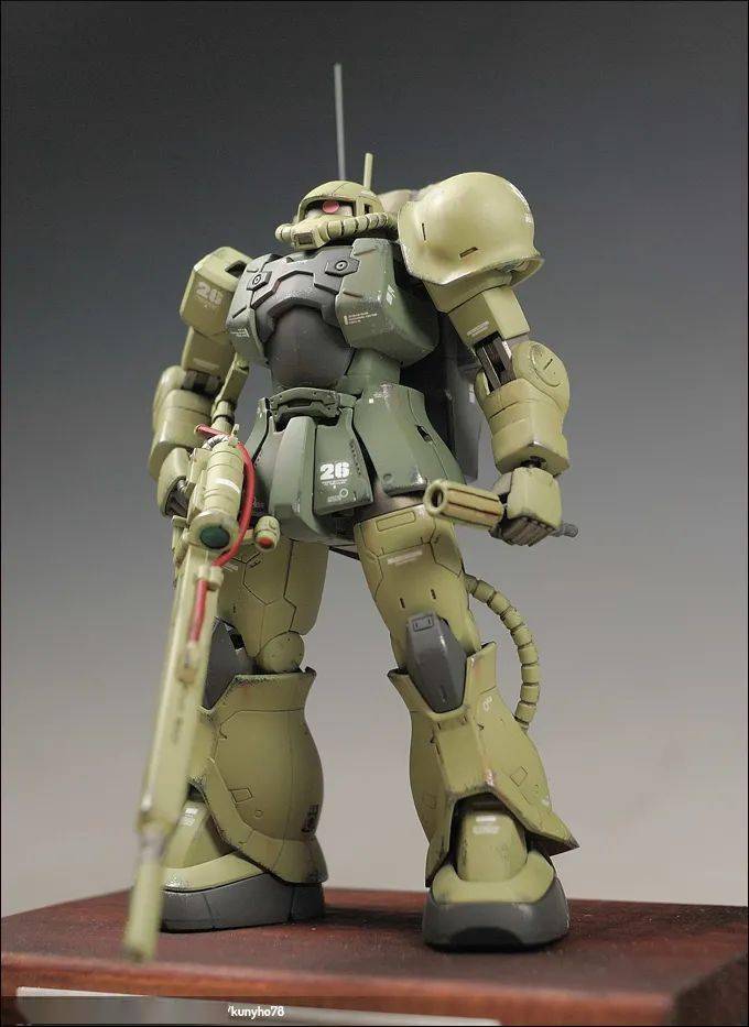 量产真男人hg扎古改造